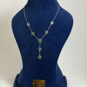 Van Cleef Chain with Green