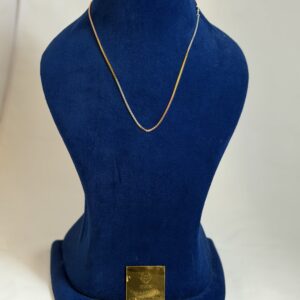 Three Tone 925 Silver chain