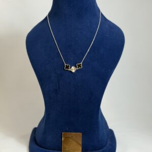 Van Cleef Midnight Clover Elegance Necklace