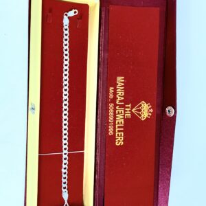 the perfect link chain bracelet crafted in pure 925 silver.