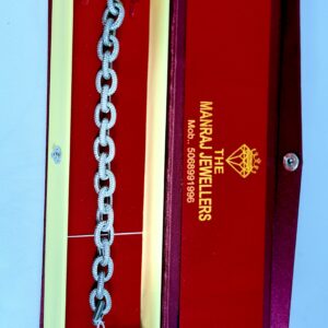 Diamond Cut Iced-Out Men’s Bracelet