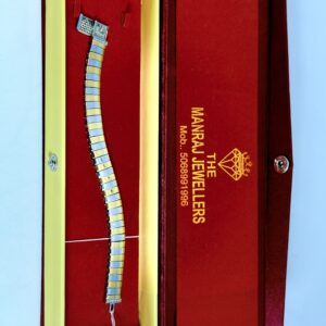 Golden Silver Fusion Bracelet