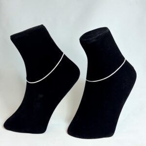 Snake Chain Silver Payal