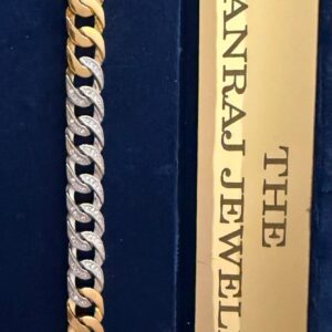 Italian Three Tone Men Bracelet