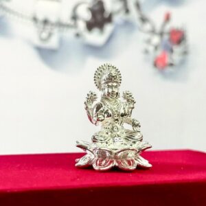 Mahalakshmi 100% Pure Silver Idol